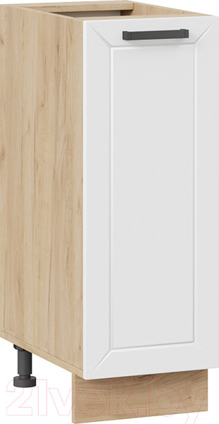 Изображение товара Шкаф-стол кухонный ТриЯ Лорас 1Н3 (дуб крафт золотой/холст белый)