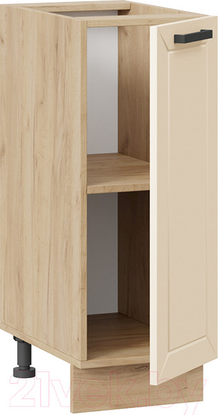 Изображение товара Шкаф-стол кухонный ТриЯ Лорас 1Н3 (дуб крафт золотой/холст брюле)