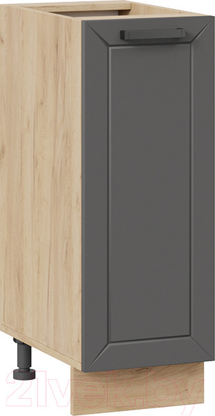 Изображение товара Шкаф-стол кухонный ТриЯ Лорас 1Н3 (дуб крафт золотой/холст вулкан)