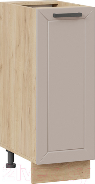 Изображение товара Шкаф-стол кухонный ТриЯ Лорас 1Н3 (дуб крафт золотой/холст латте)