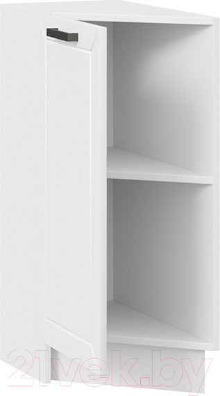 Изображение товара Шкаф-стол кухонный ТриЯ Лорас 1Н3Т (белый/холст белый)