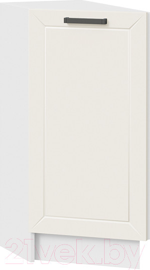 Изображение товара Шкаф-стол кухонный ТриЯ Лорас 1Н3Т (белый/холст брюле)