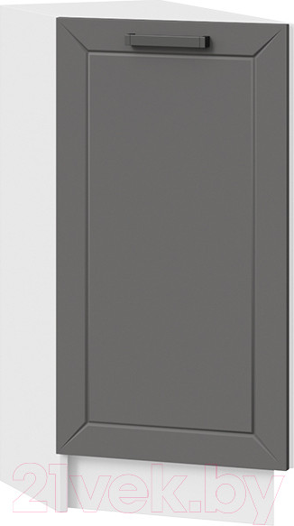 Изображение товара Шкаф-стол кухонный ТриЯ Лорас 1Н3Т (белый/холст вулкан)