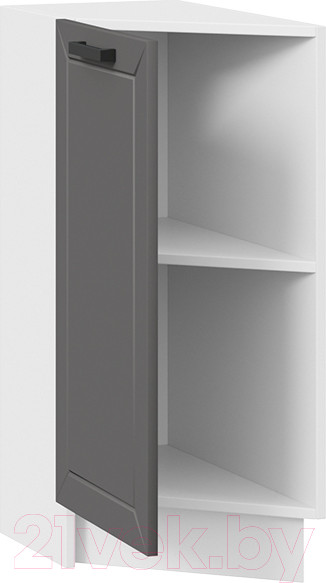 Изображение товара Шкаф-стол кухонный ТриЯ Лорас 1Н3Т (белый/холст вулкан)