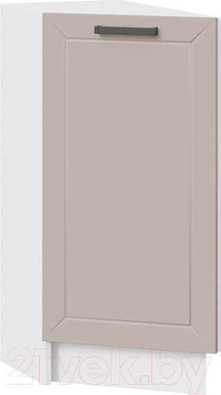 Изображение товара Шкаф-стол кухонный ТриЯ Лорас 1Н3Т (белый/холст латте)