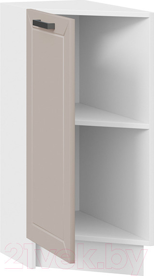 Изображение товара Шкаф-стол кухонный ТриЯ Лорас 1Н3Т (белый/холст латте)