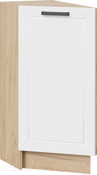 Изображение товара Шкаф-стол кухонный ТриЯ Лорас 1Н3Т (дуб крафт золотой/холст белый)