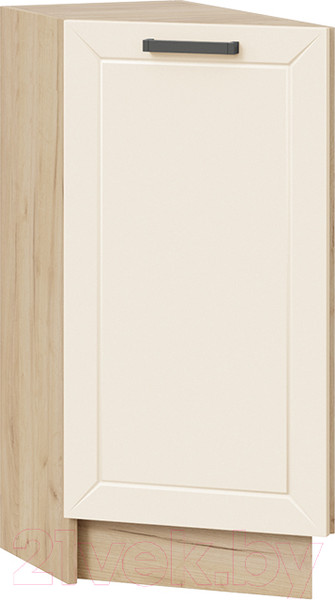 Изображение товара Шкаф-стол кухонный ТриЯ Лорас 1Н3Т (дуб крафт золотой/холст брюле)