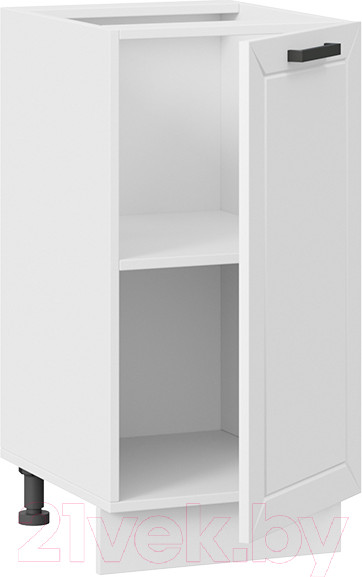 Изображение товара Шкаф-стол кухонный ТриЯ Лорас 1Н4 (белый/холст белый)