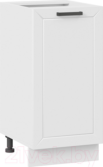 Изображение товара Шкаф-стол кухонный ТриЯ Лорас 1Н4 (белый/холст белый)