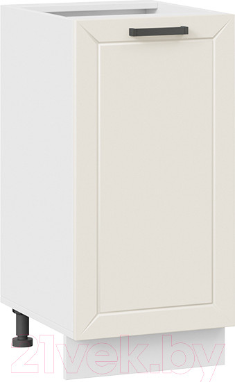 Изображение товара Шкаф-стол кухонный ТриЯ Лорас 1Н4 (белый/холст брюле)