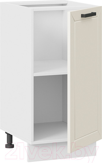 Изображение товара Шкаф-стол кухонный ТриЯ Лорас 1Н4 (белый/холст брюле)