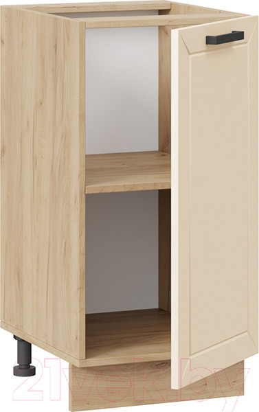 Изображение товара Шкаф-стол кухонный ТриЯ Лорас 1Н4 (дуб крафт золотой/холст брюле)