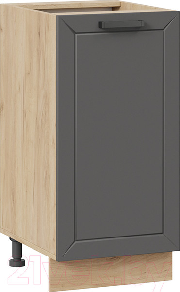 Изображение товара Шкаф-стол кухонный ТриЯ Лорас 1Н4 (дуб крафт золотой/холст вулкан)