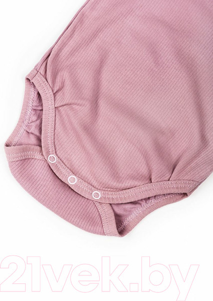 Изображение товара Боди для малышей Amarobaby Fashion / AB-OD21-FS02/06-62 (розовый, р.62)