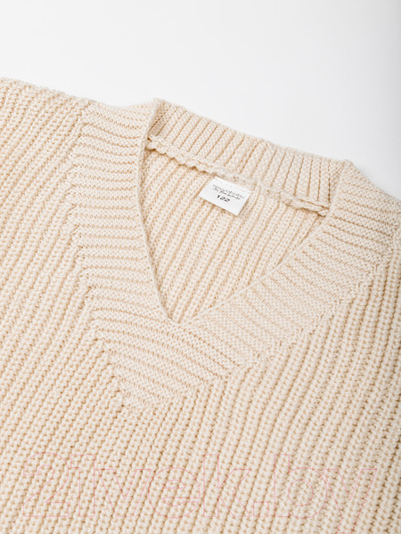 Изображение товара Жилет детский Amarobaby Knit / AB-OD21-KNIT10/33-122 (молочный, р. 122)