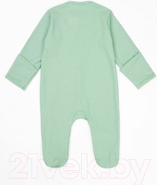 Изображение товара Комбинезон для малышей Amarobaby Fashion / AB-OD21-FS3/13-74 (зеленый, р. 74)