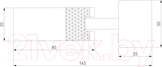 Изображение товара Бра Евросвет 20097/1 LED (серый)