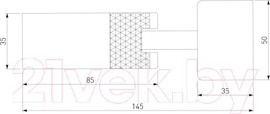 Изображение товара Бра Евросвет 20097/1 LED (черный)