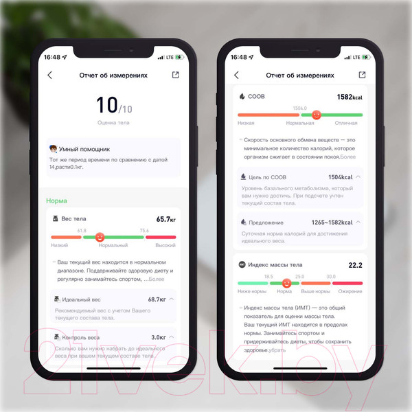 Изображение товара Напольные весы электронные Picooc Basic (белый)