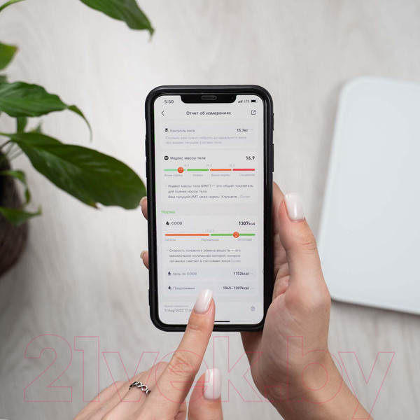 Изображение товара Напольные весы электронные Picooc Basic (белый)