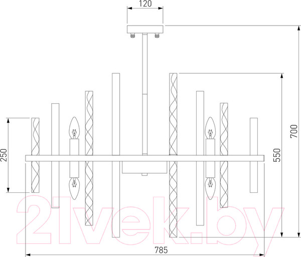 Изображение товара Люстра Bogate's Smart 367/12