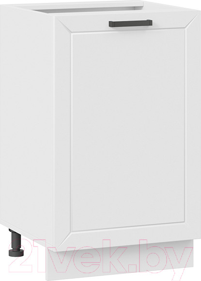 Изображение товара Шкаф-стол кухонный ТриЯ Лорас 1Н5 (белый/холст белый)