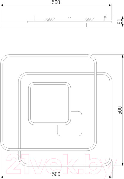Изображение товара Потолочный светильник Евросвет 90255/1 (белый)
