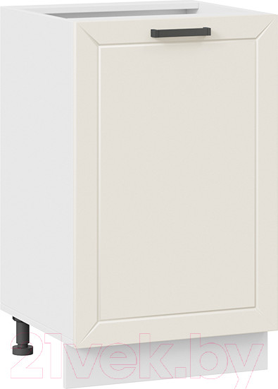 Изображение товара Шкаф-стол кухонный ТриЯ Лорас 1Н5 (белый/холст брюле)