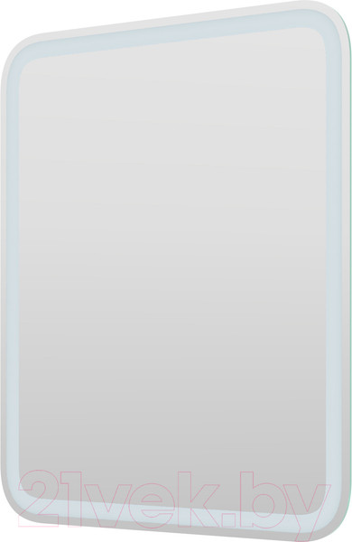 Изображение товара Зеркало Пекам Marta 1 70x80 / marta1-70x80dcl (с подсветкой, сенсором на взмах руки и часами)