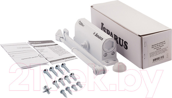 Изображение товара Доводчик с рычагом Нора-М Isparus 430 (белый)
