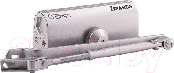 Изображение товара Доводчик с рычагом Нора-М Isparus 430 (серебристый)