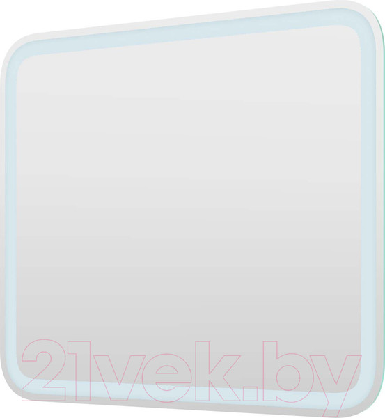 Изображение товара Зеркало Пекам Marta 1 90x80 / marta1-90x80dcl (с подсветкой, сенсором на взмах руки и часами)