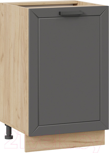 Изображение товара Шкаф-стол кухонный ТриЯ Лорас 1Н5 (дуб крафт золотой/холст вулкан)