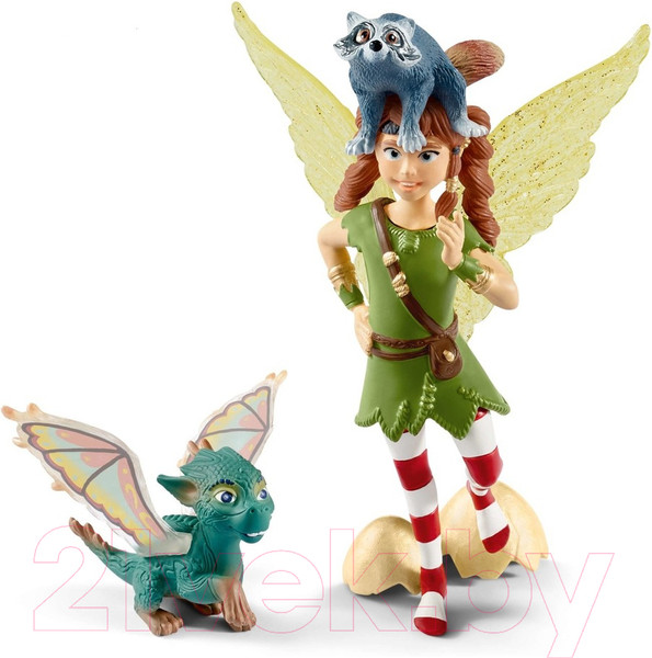 Изображение товара Набор фигурок коллекционных Schleich Эльфийка Марвин с Нугуром и Пиу / 70581