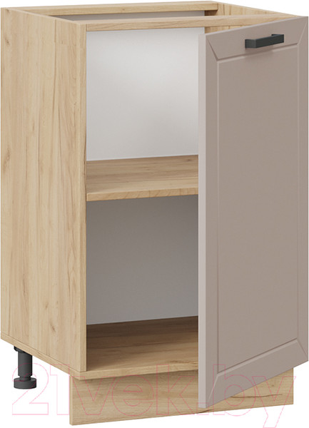 Изображение товара Шкаф-стол кухонный ТриЯ Лорас 1Н5 (дуб крафт золотой/холст латте)