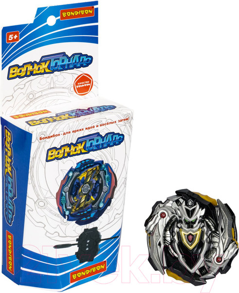 Изображение товара Игровой набор Bondibon Волчок Торнадо Ахиллес / ВВ5698