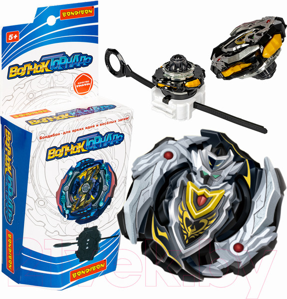 Изображение товара Игровой набор Bondibon Волчок Торнадо Ахиллес / ВВ5698