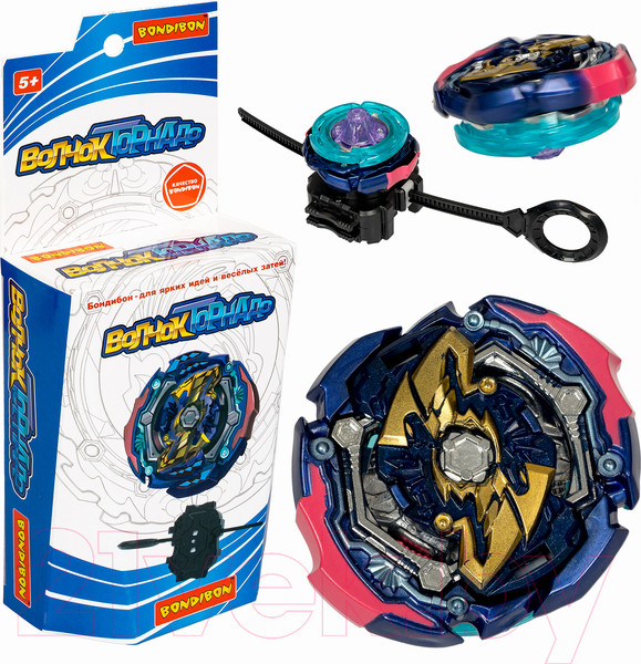 Изображение товара Игровой набор Bondibon Волчок Торнадо Джокер / ВВ5699