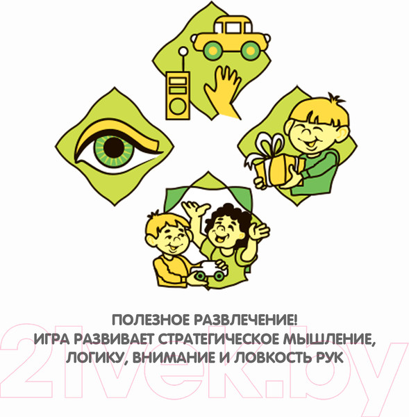 Изображение товара Игровой набор Bondibon Волчок Торнадо Воздушный Рыцарь / ВВ5702