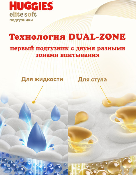 Изображение товара Подгузники детские Huggies Elite Soft Mega 5 (42шт)