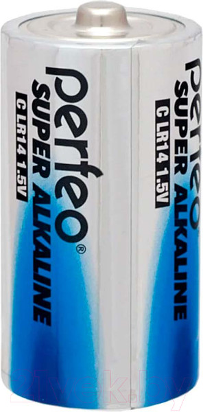 Изображение товара Комплект батареек Perfeo Super Alkaline / PF LR14/2BL