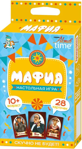 Изображение товара Настольная игра Десятое королевство Актив Time Мафия / 04353