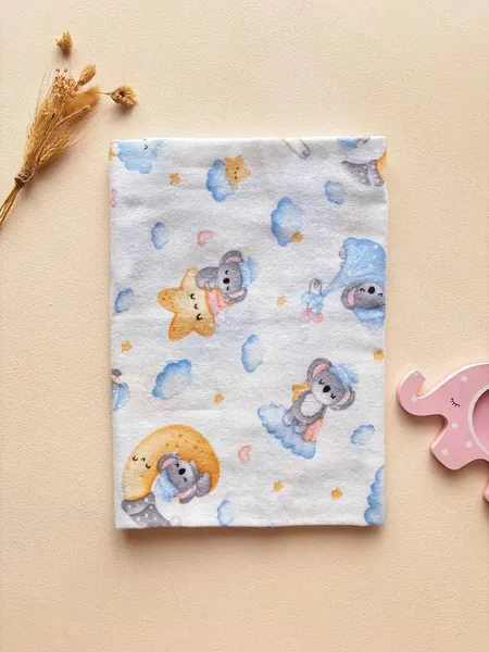 Изображение товара Пеленка детская Sofi Лесные зверята / 22072 (синий)