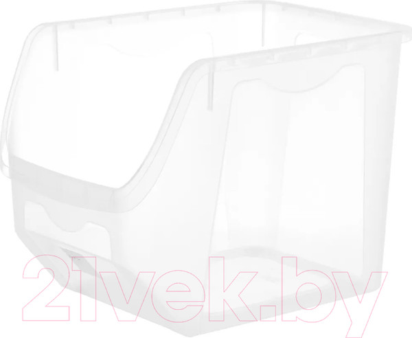 Изображение товара Емкость для хранения El Casa 640184 (прозрачный/фиолетовый)