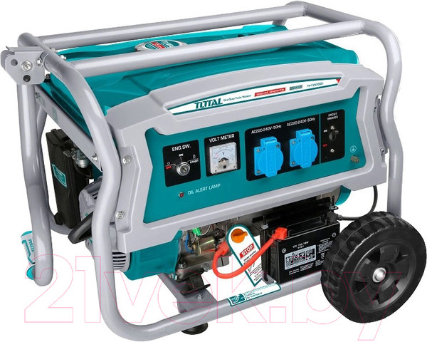 Изображение товара Бензиновый генератор TOTAL TP135006E