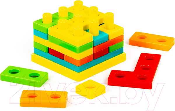 Изображение товара Развивающая игрушка Полесье 3D пазл №1 / 93646