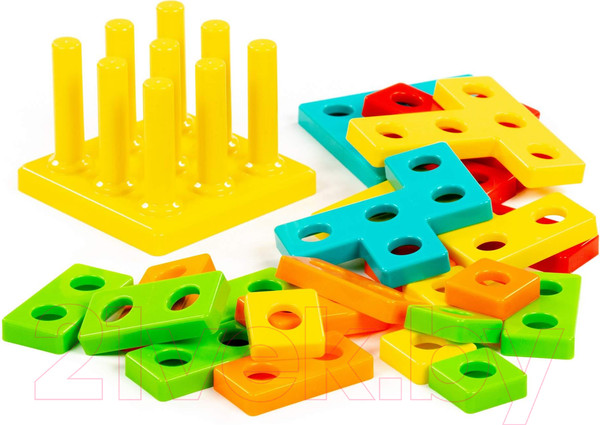 Изображение товара Развивающая игрушка Полесье 3D пазл №1 / 93646