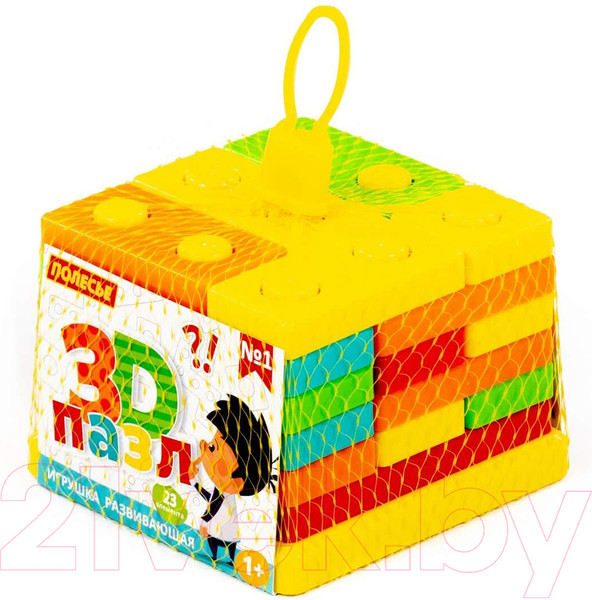 Изображение товара Развивающая игрушка Полесье 3D пазл №1 / 93646