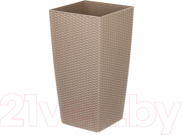 Изображение товара Кашпо El Casa Камелия / 640378 (серый/коричневый)